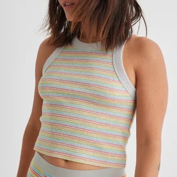 aerie Tops - Aerie Free Spirit Ribbed Tank Top